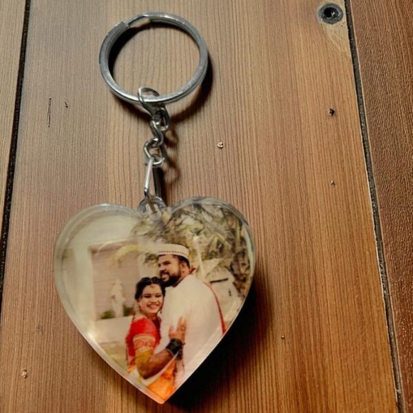 The Perfect Personalized Gift – Custom Heart Acrylic Keychain